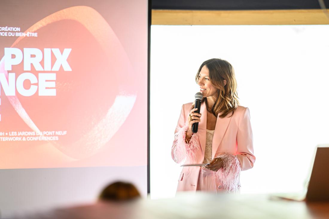 Salomé au Grand Prix Influence et Santé